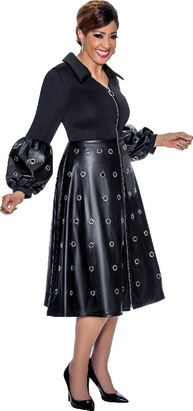 Divine Apparel DCC4821  Long Sleeve Short A-Line Dress