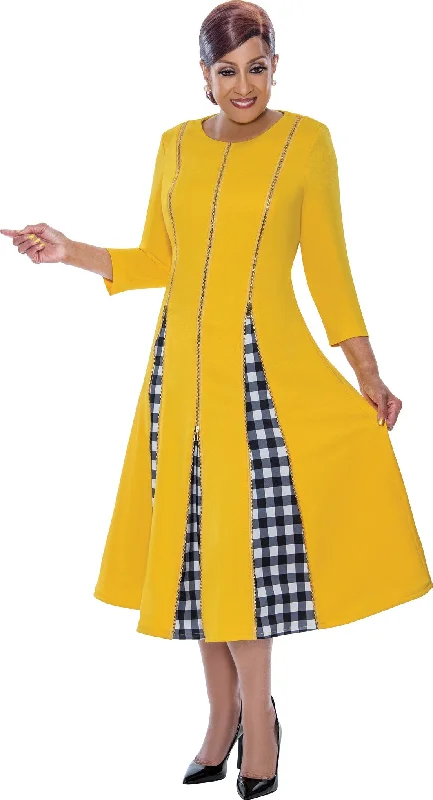 Divine Apparel DCC4961 Midi Long Sleeve Cocktail Dress