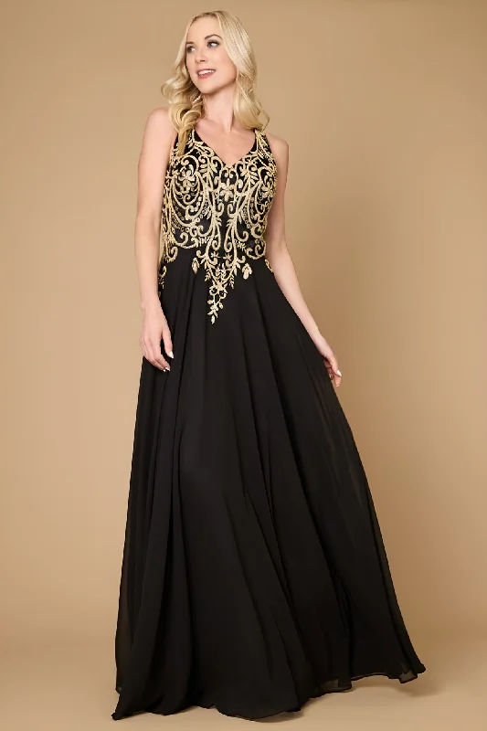 Long Formal Party Dress Plus Size Black Tie