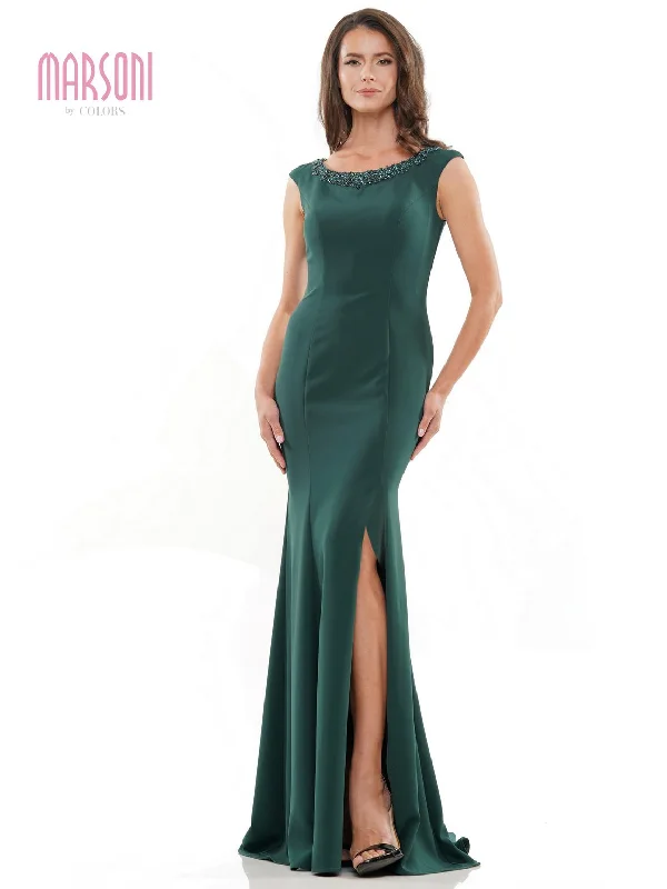 Marsoni MV1247 Long Sleeveless Fitted Formal Dress Sale