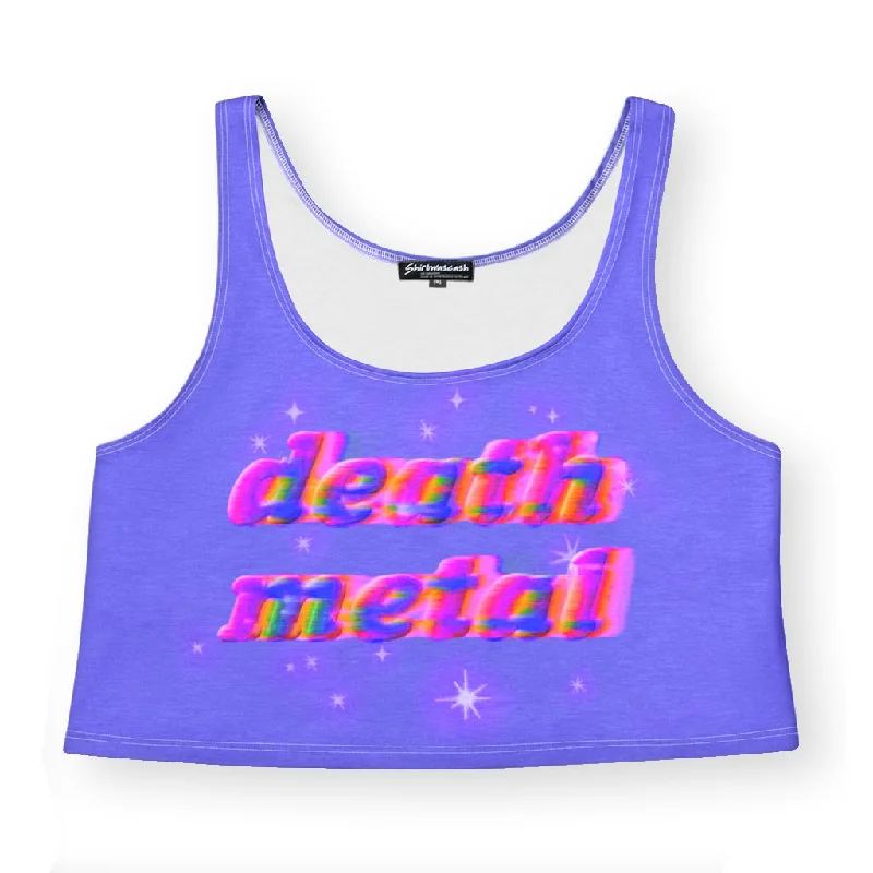 Hardcore Death Metal Crop Tank