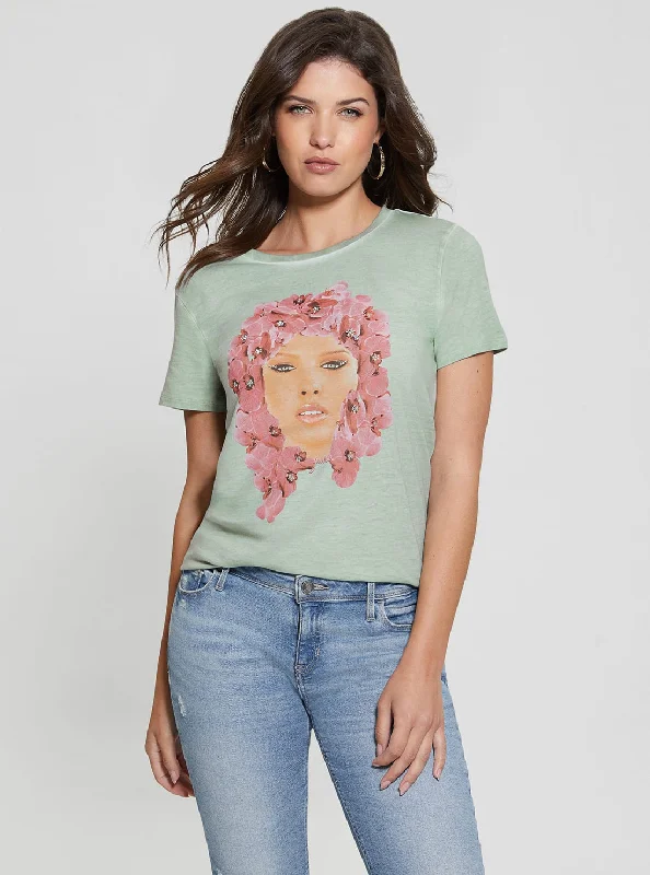 Green Orchid Queen T-Shirt