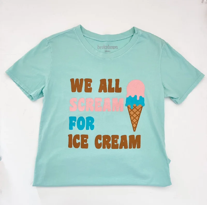 Women's We All Scream for Ice Cream in Mint