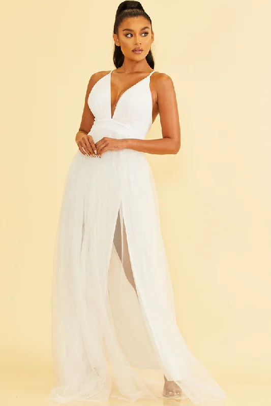 Antonia Gown | White