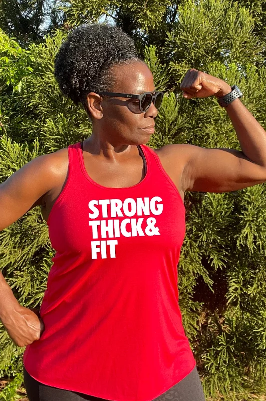 Strong Thick Fit Racerback Tank Top