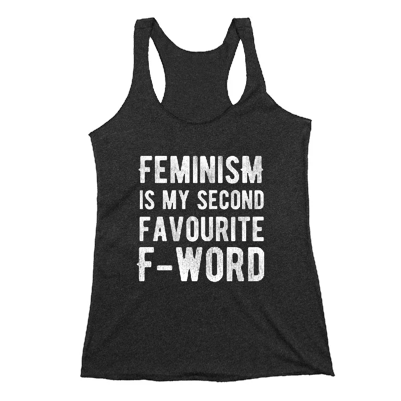 Feminism is my Second Favorite F Word Feminist Tank