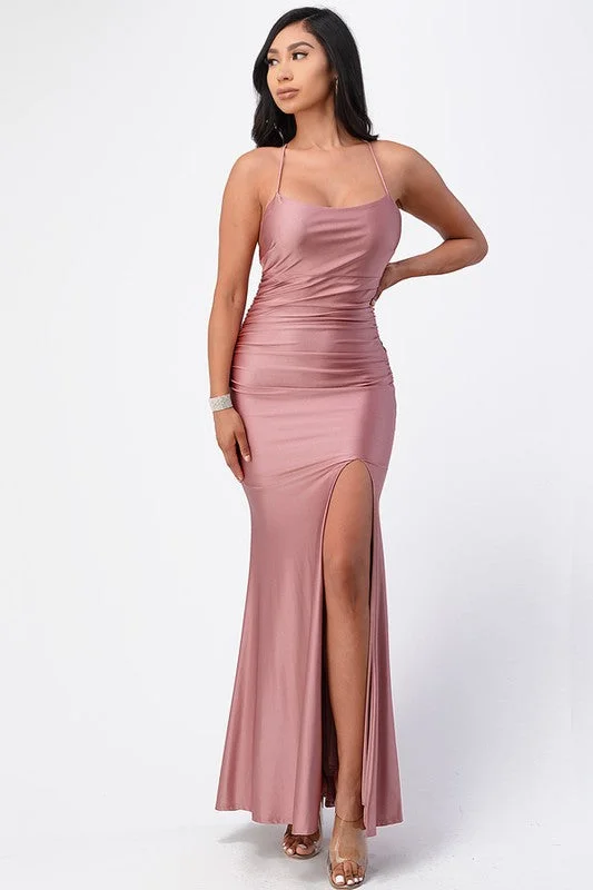 EMILIANA GOWN | DUSTY ROSE