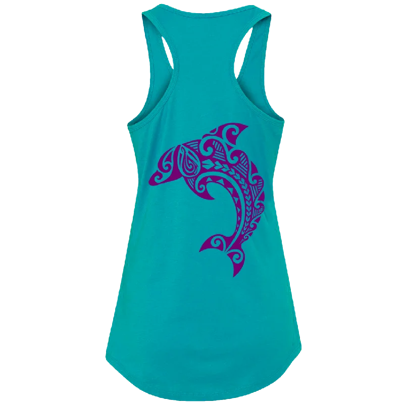 Women's Leaping Dolphin Tank Top