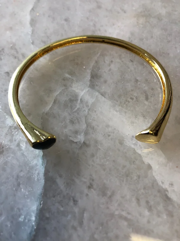 Open Heart Bracelet | Gold