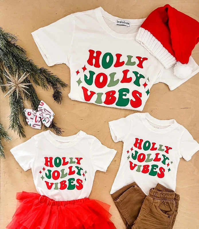 Holly Jolly Vibes Women's Tee