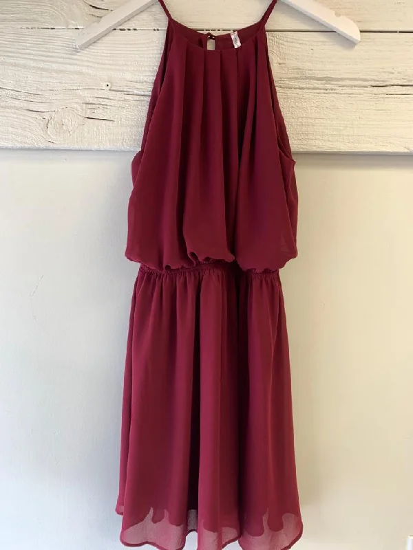 Panama Dress | Burgundy