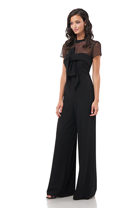 Bow Jumpsuit | Black