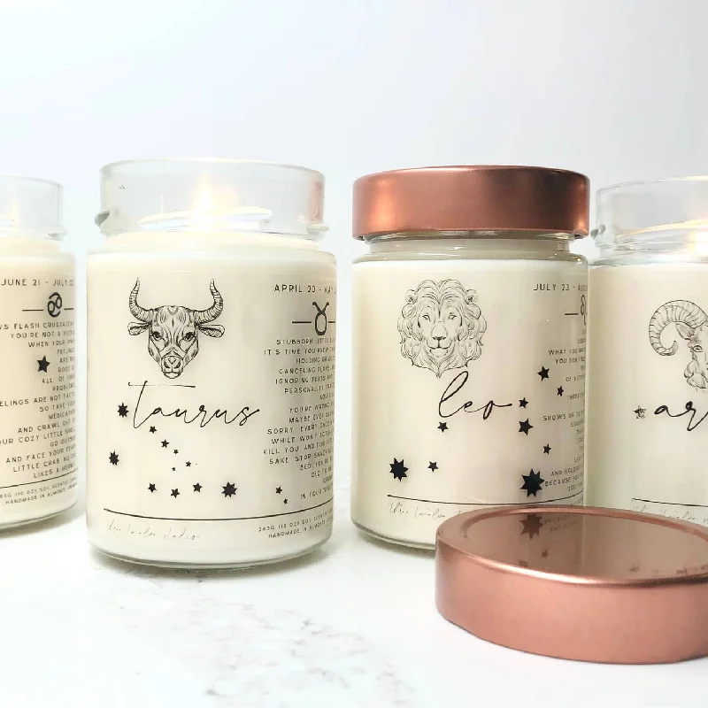 Cheeky Zodiac Candle