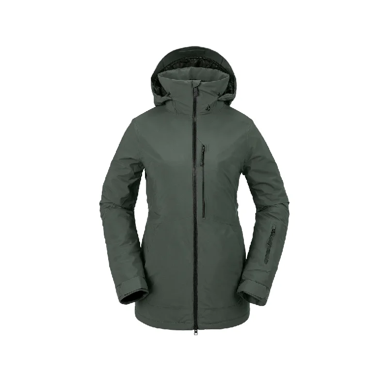 Volcom Women's 2024 3D Stretch Gore-Tex Snow Jacket - Eucalyptus