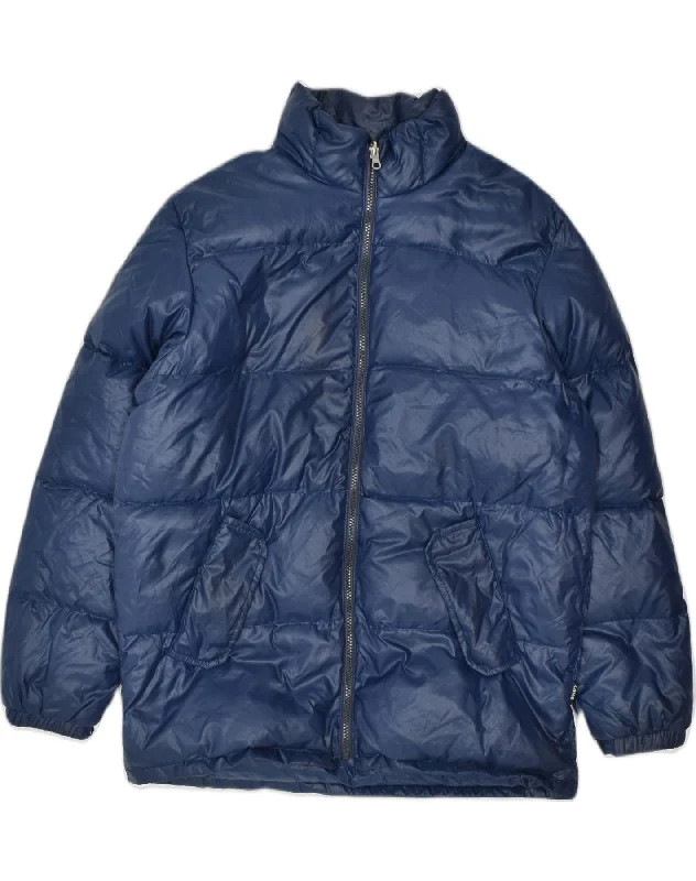 CIESSE PIUMINI Womens Padded Jacket IT 48 Large Blue Polyamide