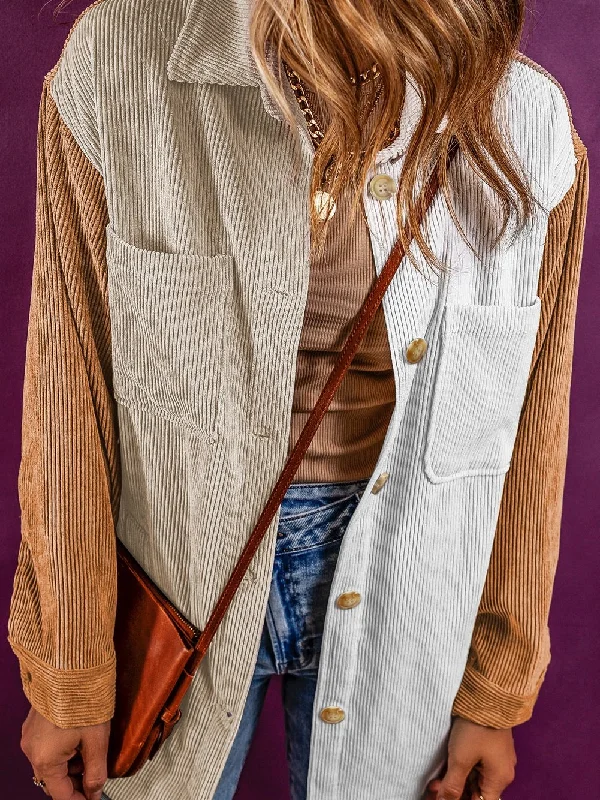 Everyday Corduroy Button-Down Jacket