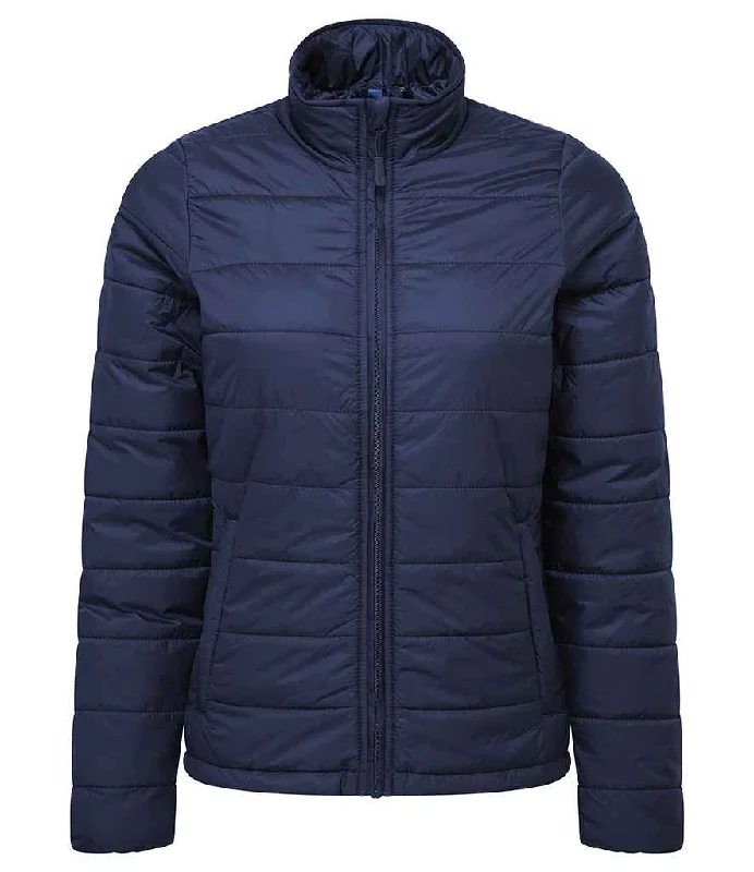 Premier Ladies Recyclight® Padded Jacket | Navy