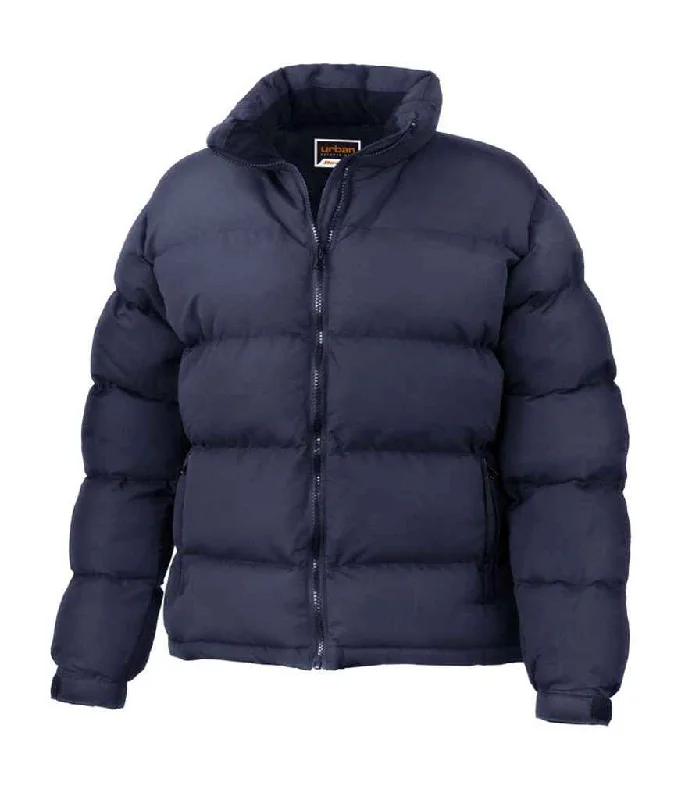 Result Urban Ladies Holkham Down Feel Jacket | Navy