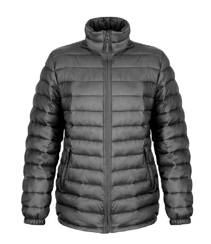 Result Urban Ladies Ice Bird Padded Jacket | Black