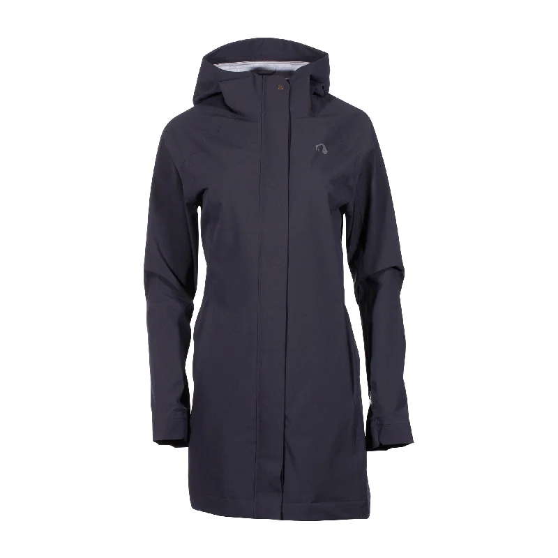 Zenja Ws Hooded Rain Coat dark