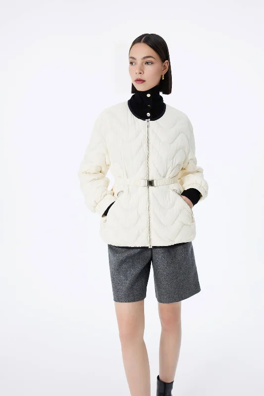 LILY Baseball Jacket Down Coat