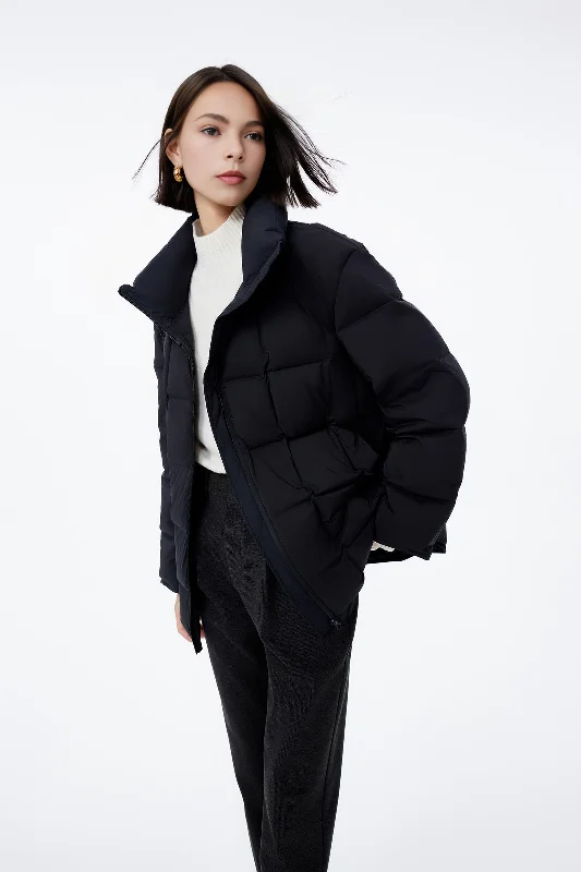 LILY Warm Stand Collar Down Jacket