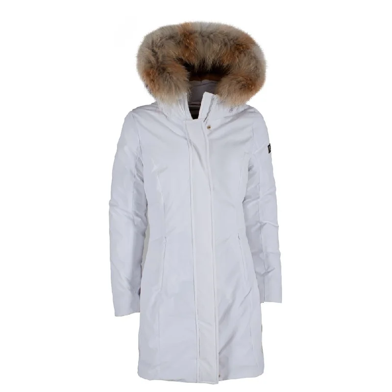 Yes Zee Chic  Down Jacket with Fur-Trimmed Women's Hood