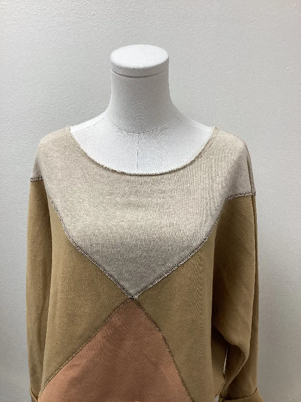 Nicole Miller Womens Sweater Brown XS