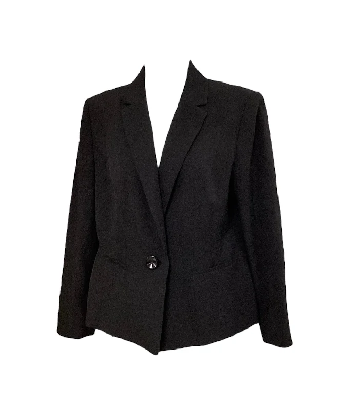 NWT Kasper Women's Blazer Black 12 P