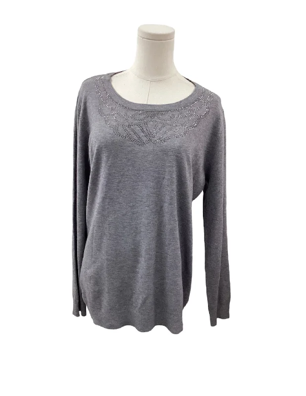 NWT Vila Milano Women's Sweater Grey L