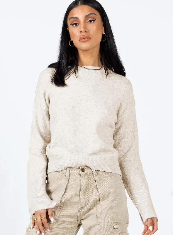 Rosa Knit Sweater Grey