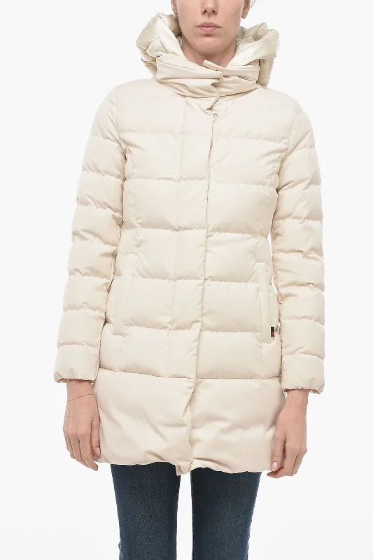 Woolrich Down Jacket PUFFY PRESCOTT With Chest Piece