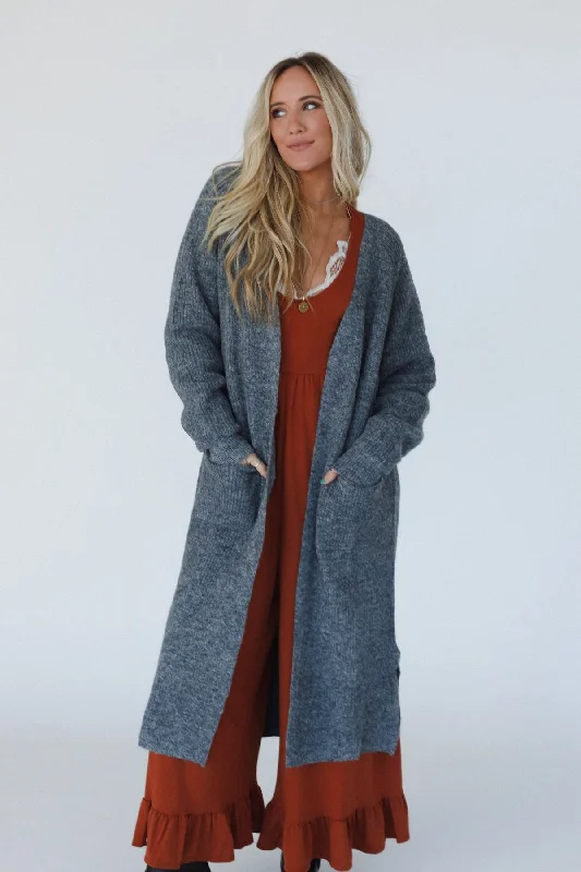 Bennett Cardigan - Charcoal