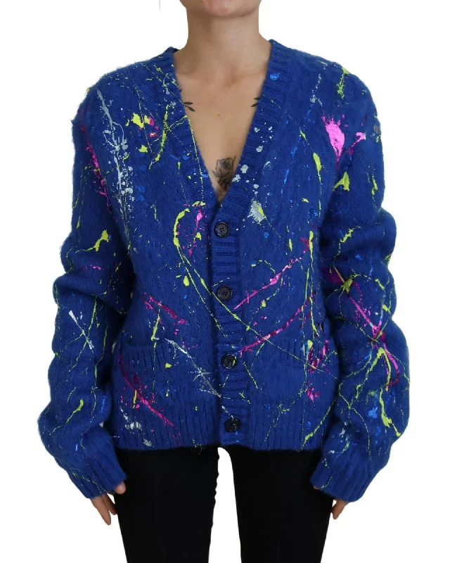 Dolce & Gabbana  Women's Paint Splatter Cardigan