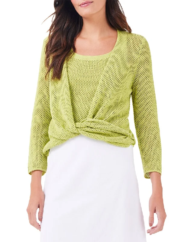 Nic+Zoe Mesh 4-Way Cardigan