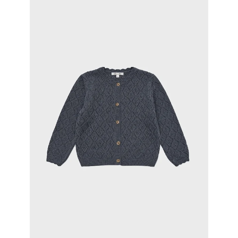 Louisiella Perry Knit Cardigan Navy