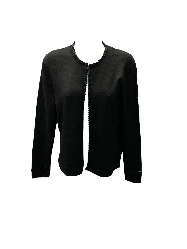 NWT Talbots Women's Evening Cardigan Black S