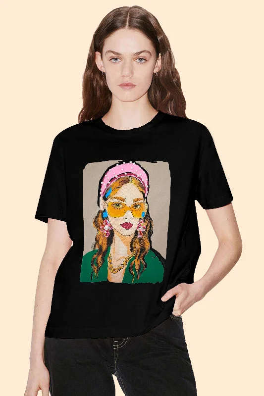 Black Pretty Girl T-shirt