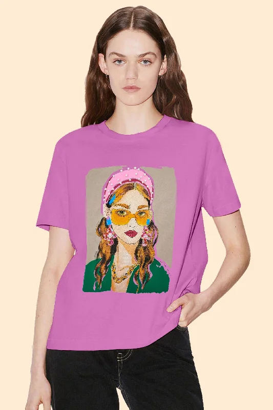 Purple Pretty Girl T-shirt