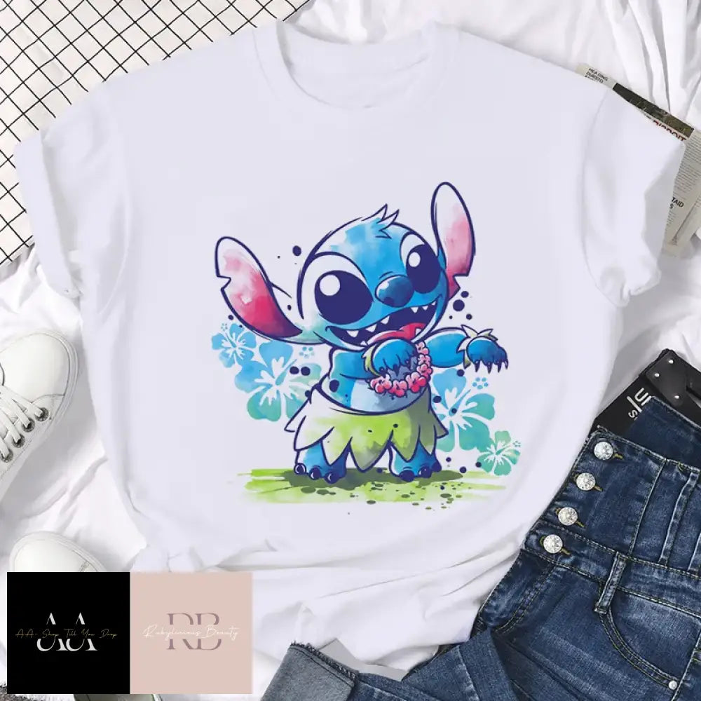 Stitch 'Dancing'  - T-shirt Women