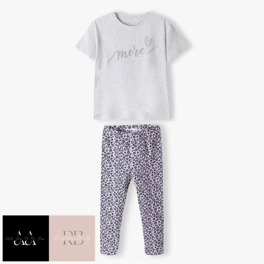 T-SHIRT AND LEGGING SET (1-3 YEARS)