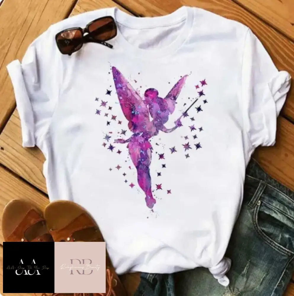 Women's fairy Printed T-shirt