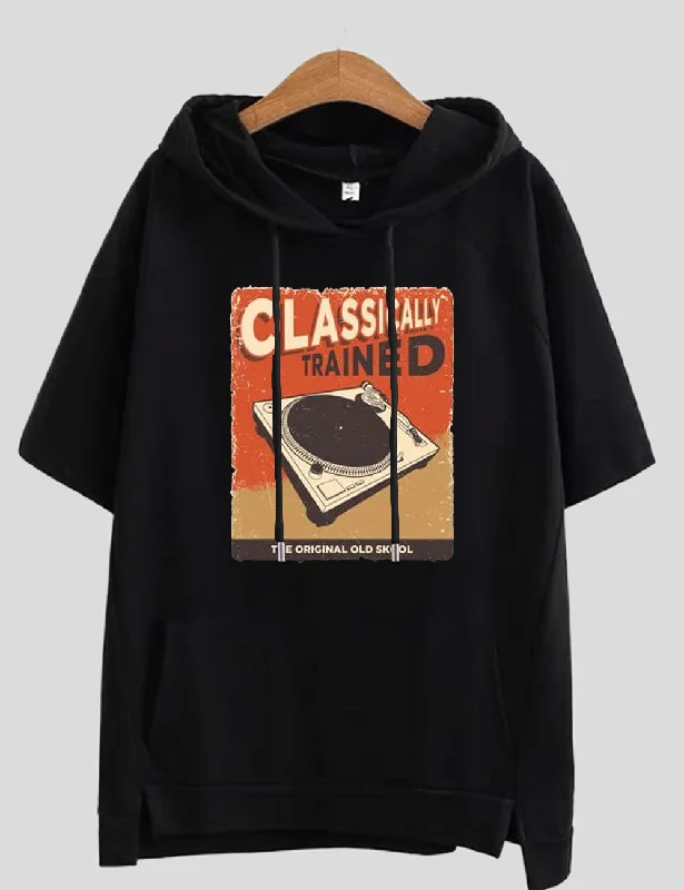 Women Plus Size Classically Trained Vintage Turntable T-Shirt