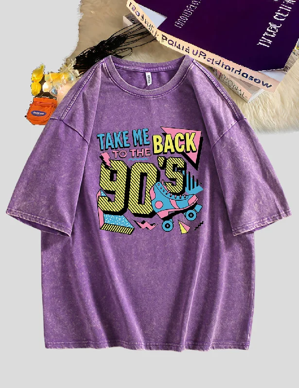 Women Plus Size Take Me Back To The 90's T-Shirt