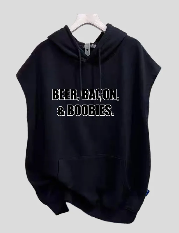 Women Plus Size Beer, Bacon, & Boobies T-Shirt