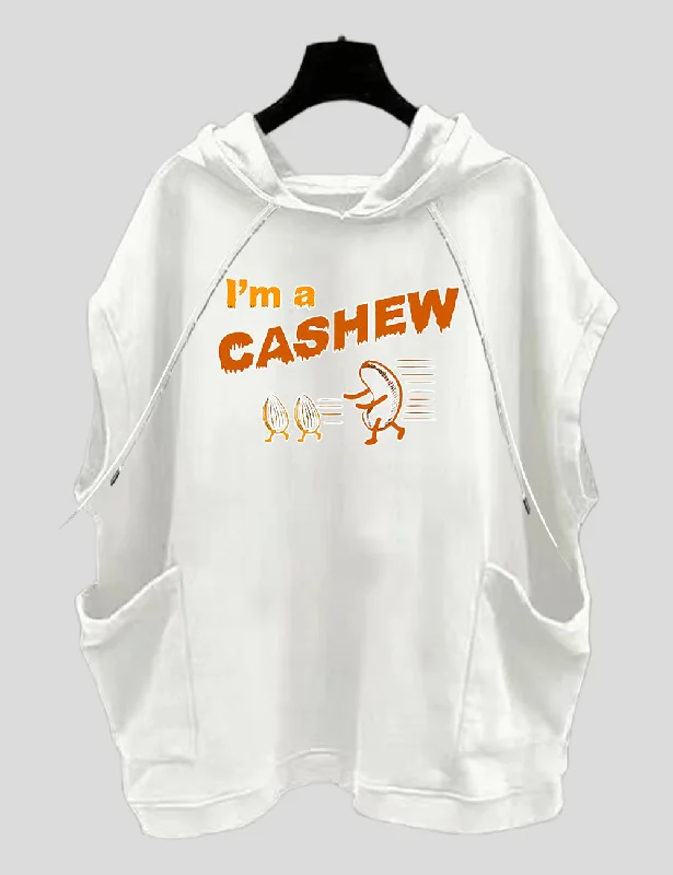 Women Plus Size I'm A Cashew - Funny Halloween Pun T-Shirt