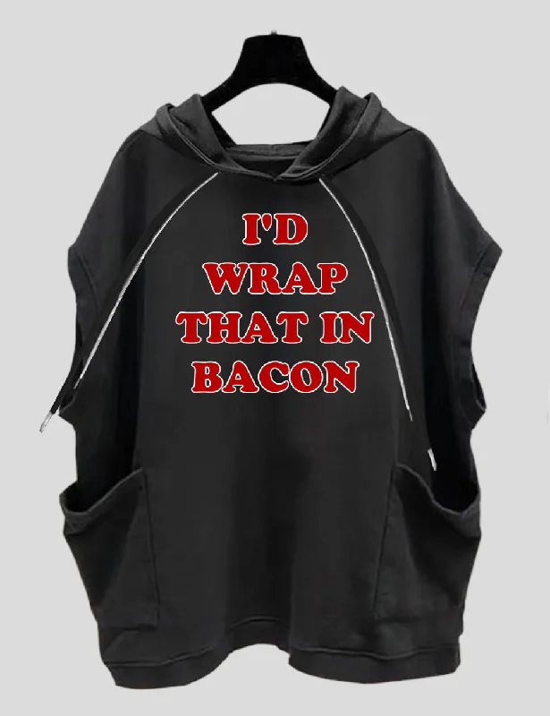 Women Plus Size I'd Wrap That In Bacon T-Shirt