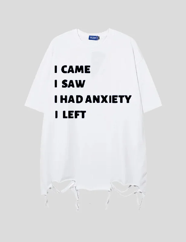 Women Plus Size Anxiety T-Shirt