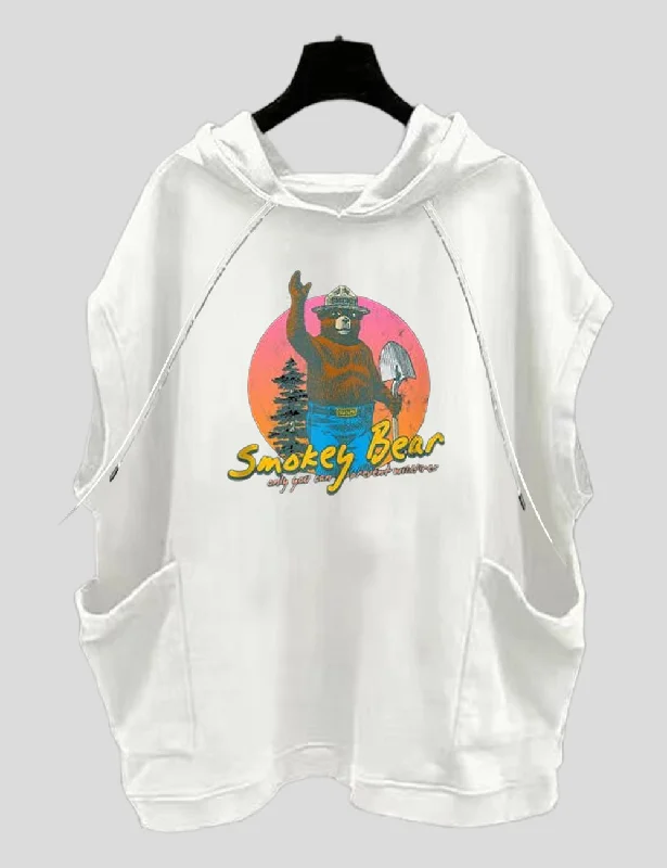 Women Plus Size Smokey Bear Retro T-Shirts